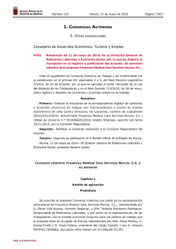 Publicación número 4792 del BORM número 125 de 31/05/2016