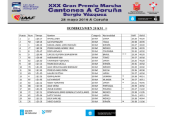 Resultados - Federación Galega de Atletismo