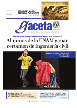 Edición impresa - Gaceta Digital UNAM