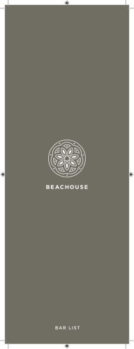BAR LIST - Beachouse