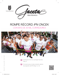 rompe r&eacute;cord ipn oncek - Comunicaci&oacute;n Social