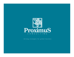 soluciones - Proximus Consulting