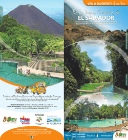 Brochure de los Parques Recreativos de ISTU