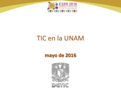 TIC en la UNAM