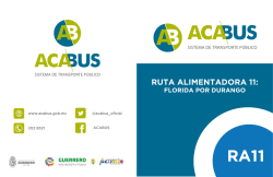 ruta alimentadora 11