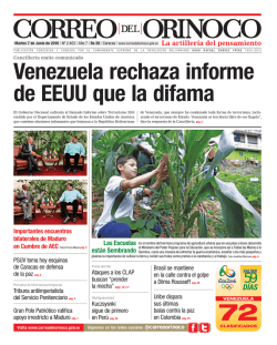 Descargar PDF - Correo del Orinoco