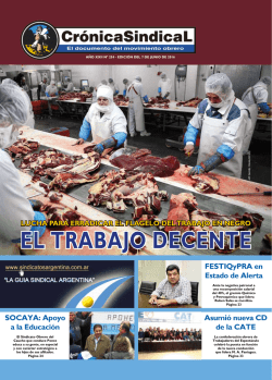 el trabajo decente