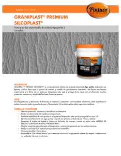 graniplast® premium silcoplast