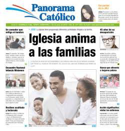Ser partes de la JMJ Reciben acolitado y lectorado Encuentro