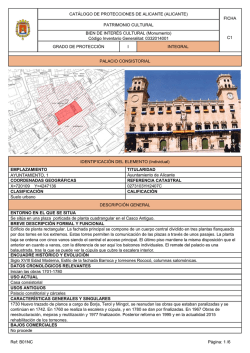 Fichas Patrimonio Cultural 1. BIC- INTEGRAL