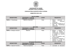 universidad de nariño vicerrectoria académica convocatoria