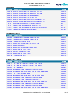 aisladores alumbrado publico conductores y cables