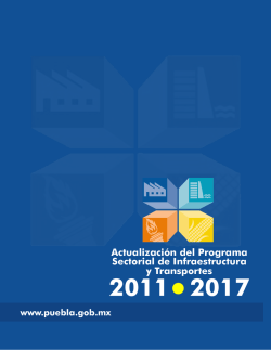 Actualización del Programa Sectorial de
