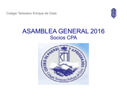 Asamblea General 24 05 2016