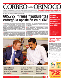 Descargar PDF - Correo del Orinoco
