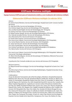 ICOPraxis Mieloma múltiple