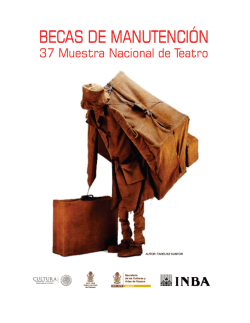 Convocatoria Becas - Secretaría de las Culturas y Artes de Oaxaca