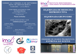 III JORNADA DE MEDICINA REPRODUCTIVA