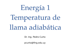 Clase Temperatura de Llama Adiabática