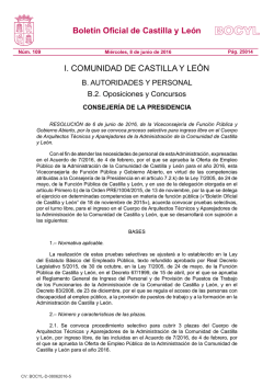 RESOLUCIÓN de 6 de junio de 2016