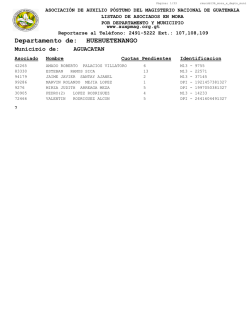 Huehuetenango - auxpmag.org.gt