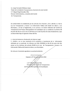 Page 1 Lic. Jorge Fernando Villalvazo L&oacute;pez Titular de la Unidad de