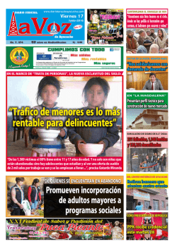 Viernes-17-Junio-2016 - Diario La Voz de Ayacucho