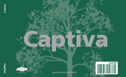 Manual de la Chevrolet Captiva