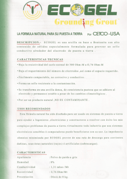 Ficha Tecnica Ecogel
