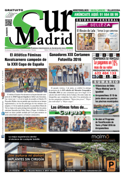 el PDF de Sur-Madrid Suroeste