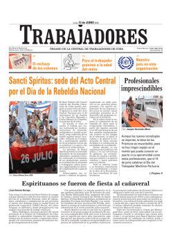 pagina 1 13junio.indd - Periódico Trabajadores