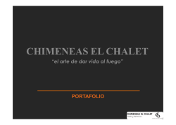 Catálogo - Chimeneas El Chalet