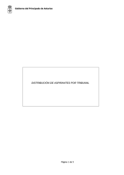 asignaci&oacute;n de personas por tribunal cuerpo 0590