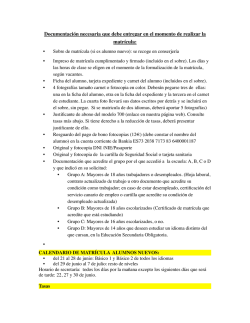 matricula 2016 - Escuela Oficial de Idiomas de Arucas