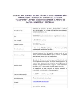 pliegos administrativos 2016 - Mancomunidad de residuos sólidos