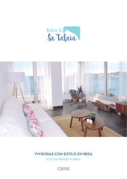 viviendas con estilo en ibiza - Balcón de Sa Talaia