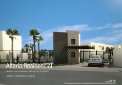 Altaria Residencial Juárez, Chihuahua, México