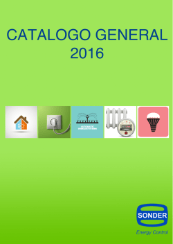 Catálogo General 2016