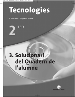 3. Solucionari del Quadern de l`alumne