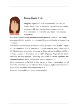 Nancy Oliveto Erviti CV