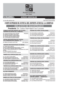 avisos judiciales