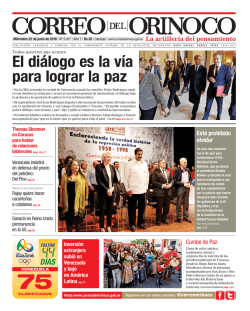 s - Correo del Orinoco