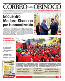 Descargar PDF - Correo del Orinoco