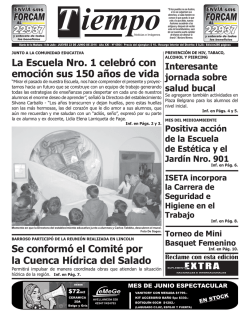 La Escuela Nro. 1 celebró con emoción sus 150 años de vida Se