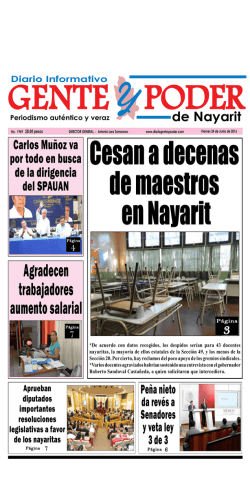 Versi&oacute;n PDF - Gente y Poder