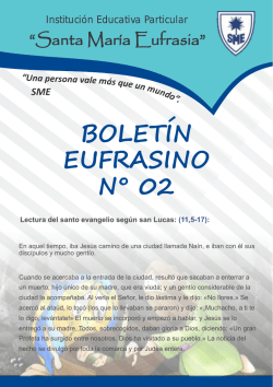 Boletin SME-2016-002 - Santa María Eufrasia
