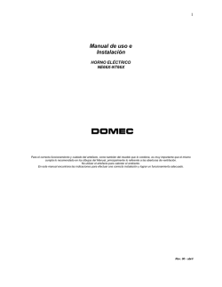 Manual de uso e Instalación