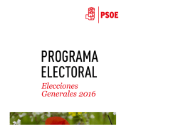 Elecciones Generales 2016