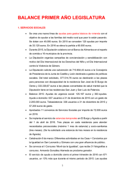 Balance primer año Diputación (ver pdf)