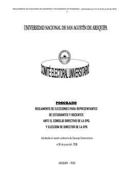 Descargar Reglamento - Universidad Nacional de San Agustin